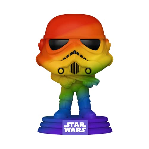 Funko Pop! Star Wars: Pride - Stormtrooper - Regenbogen - Sturmtruppler - Vinyl-Sammelfigur - Geschenkidee - Offizielle Handelswaren - Spielzeug Für Kinder und Erwachsene - Movies Fans