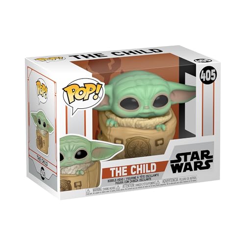 Funko POP! Star Wars: The Mandalorian -Grogu (das Kind, Baby Yoda) mit Tasche - Vinyl-Sammelfigur - Geschenkidee - Offizielle Handelsware - Spielzeug für Kinder und Erwachsene - TV-Fans.