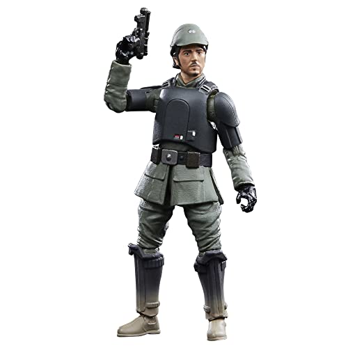 Star Wars Hasbro The Vintage Collection Cassian Andor (Aldhani Mission), 9,5 cm große Action-Figur Andor, Multi, F7329