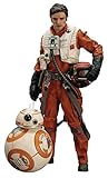 Close Up Star Wars Episode 7 Statue Poe Dameron & BB-8 ARTFX+