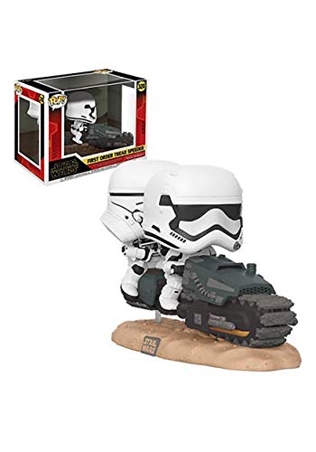 Funko Pop!. Movie Moment: Star Wars The Rise of Skywalker - Burges Bike - First Order Tread Speeder Collectible Figure - Star Wars Episode 9 - Vinyl-Sammelfigur - Geschenkidee - Movies Fans