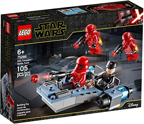 LEGO 75266 Star Wars Sith Troopers Battle Pack Spielset mit Battle Speeder, Der Aufstieg Skywalkers Kollektion