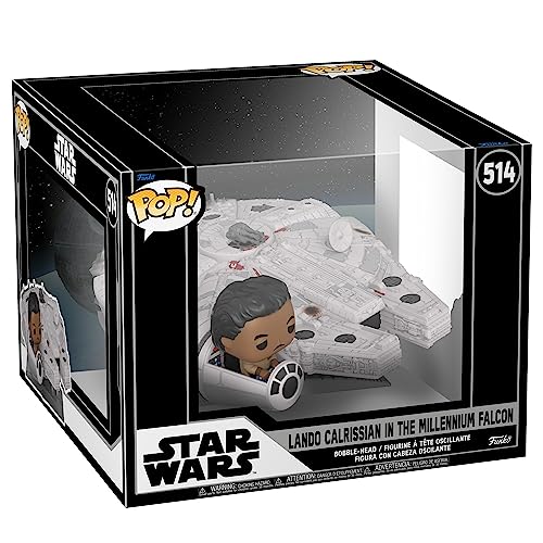 Funko Pop! Ride Super Deluxe: Star Wars - Millenium Falcon with Lando - Amazon-Exklusiv - Vinyl-Sammelfigur - Geschenkidee - Offizielle Handelswaren - Spielzeug Für Kinder und Erwachsene