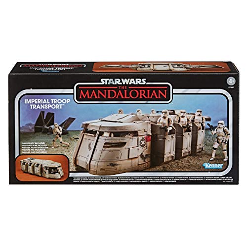 Star Wars The Vintage Collection The Mandalorian Imperialer Truppen-Transporter Fahrzeug, Spielzeug für Kids ab 4 Jahren