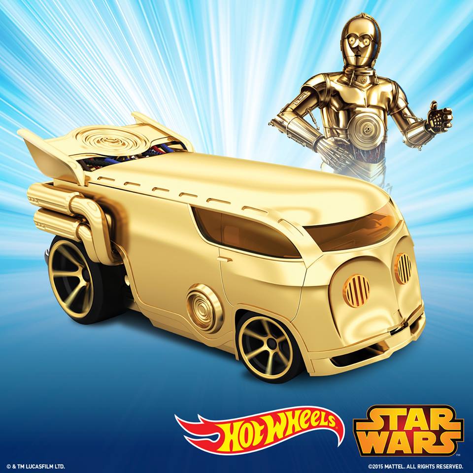 Hot Wheels C-3PO Character Car