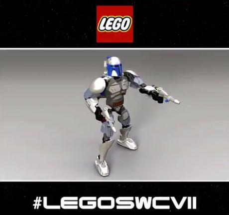 Erstes Bild der LEGO 75107 Jango Fett Buildable Figure