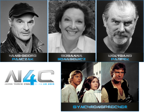 Luke, Leia und Han auf der Noris Force Con