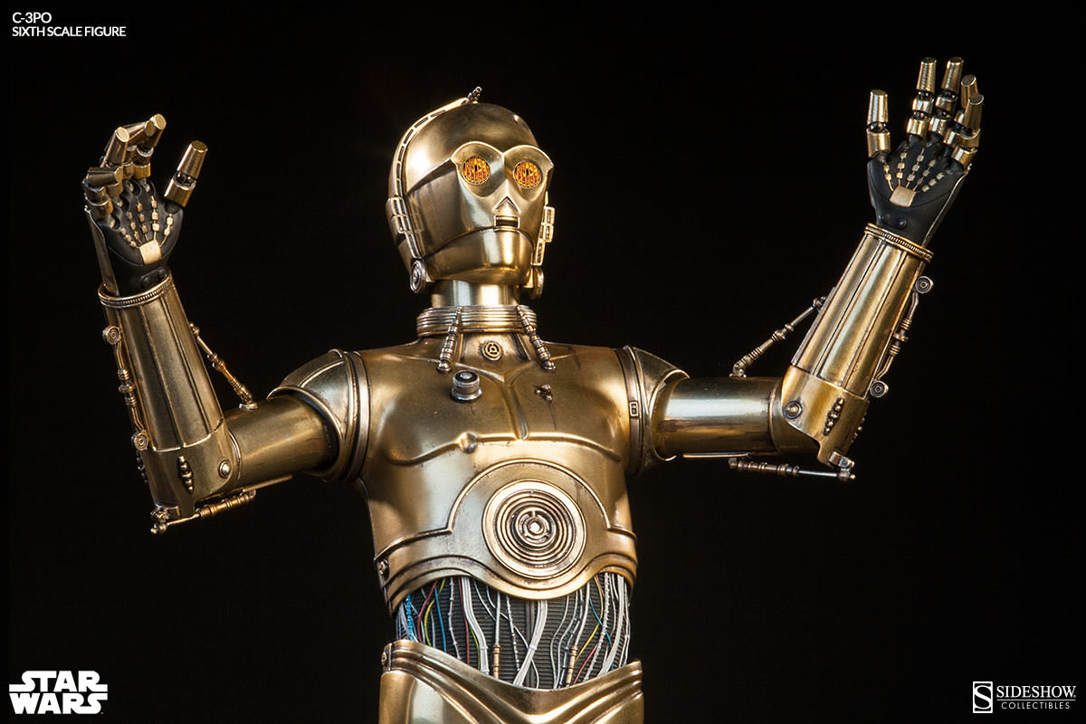 #shortcut: Sideshow C-3PO Sixth Scale Figur kommt als Neuauflage