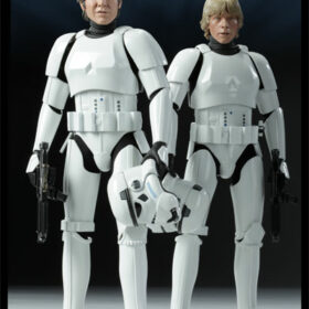 Han Solo & Luke Skywalker in Stormtrooper Disguise