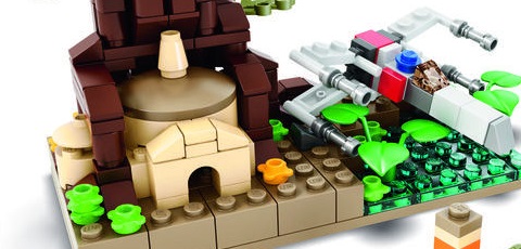 SDCC 2015 LEGO Star Wars Dagobah Exclusive Mini Set