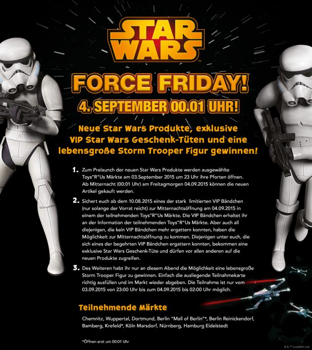 Force Friday ToysRUs