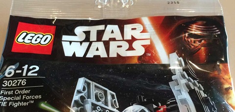 #shortcut: LEGO Star Wars 30276 First Order Special Forces TIE Fighter