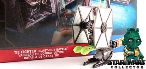 #review: Hot Wheels Star Wars TIE Fighter Blast-Out Battle Playset