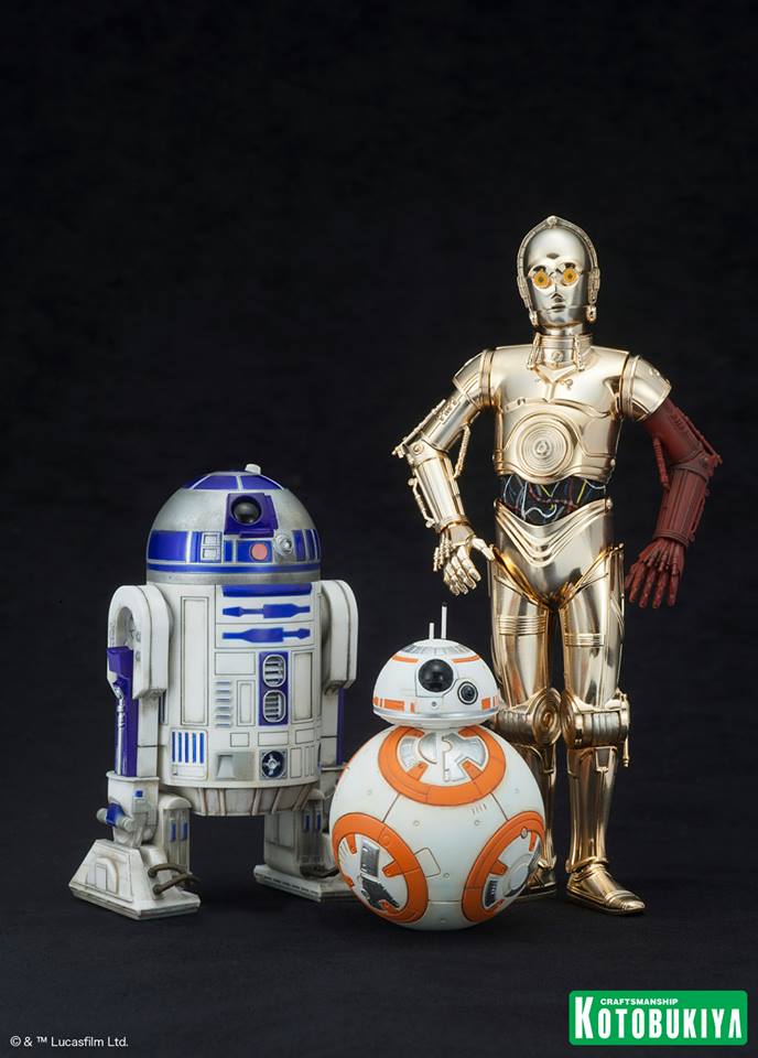 C-3PO & R2-D2 with BB-8