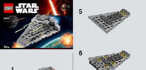 #shortcut: Bauanleitungen für die neuen LEGO Star Wars Polybags