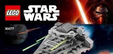 #shortcut: LEGO Star Wars 30277 First Order Star Destroyer Polybag kommt ebenfalls!