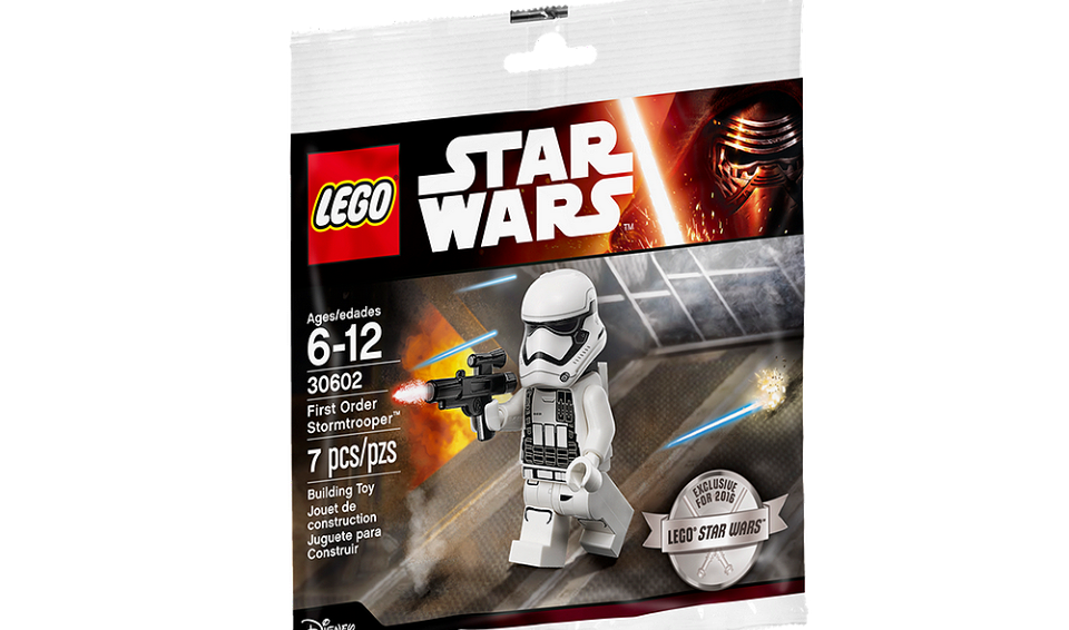 #shortcut: Exklusive LEGO First Order Stormtrooper Figur zum Star Wars Tag
