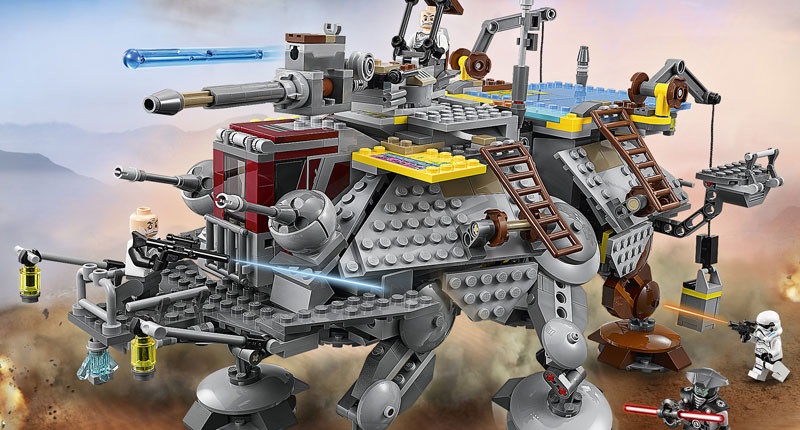 #shortcut: Hochauflösende Bilder des LEGO 75157 Captain Rex’s AT-TE gefunden!