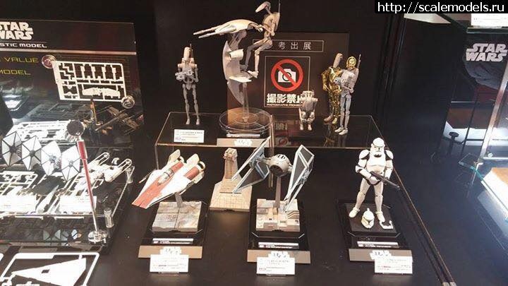 Neue Bandai Star Wars Model-Kits gesichtet!