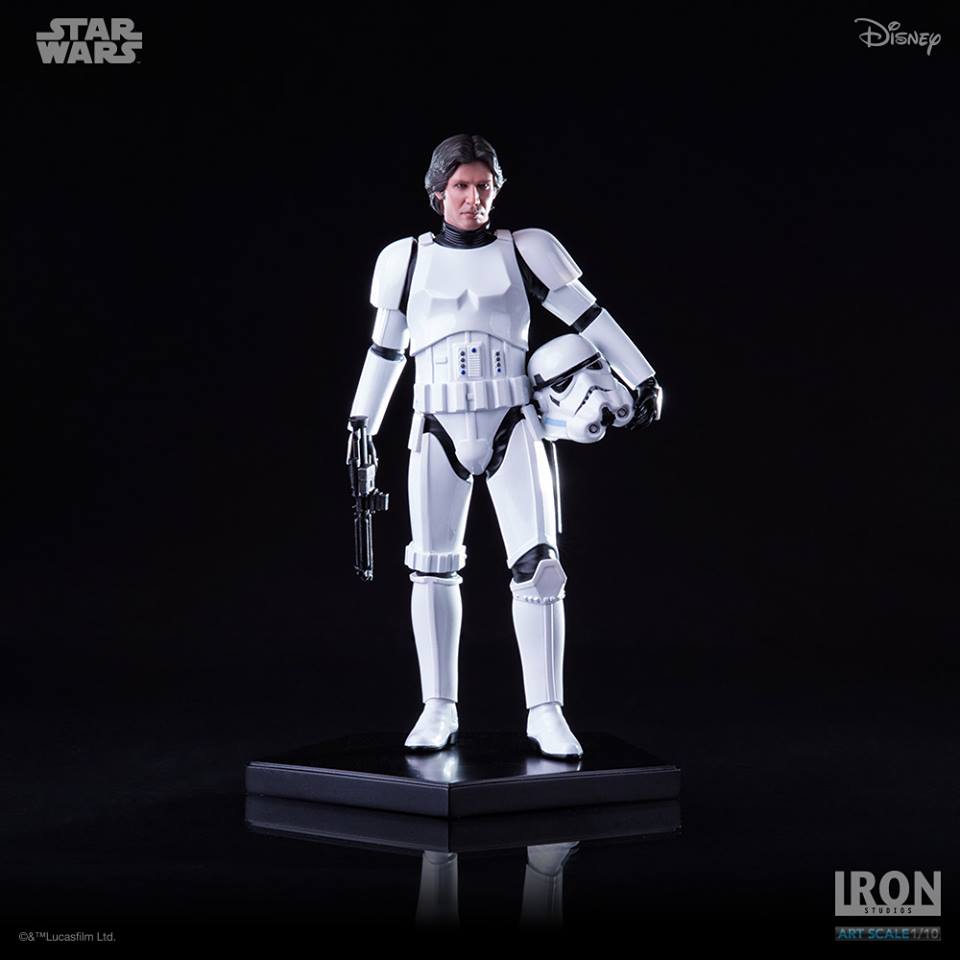 Han Solo in Stormtrooper Disguise