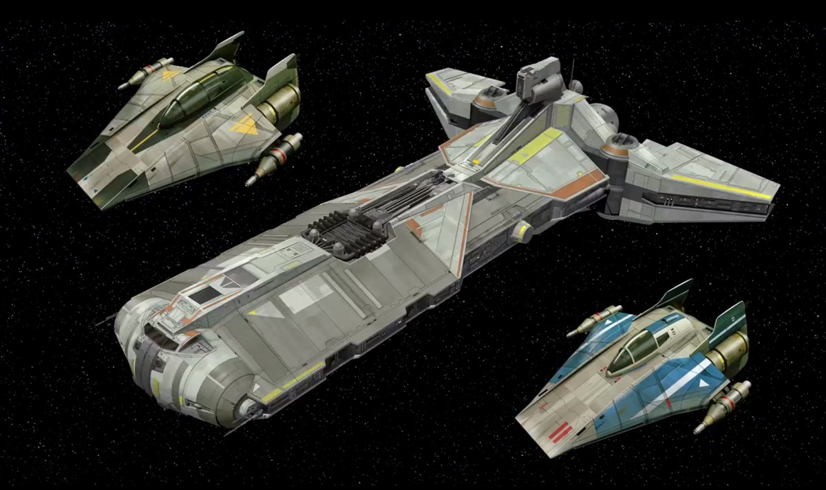 #shortcut: Hinweise auf LEGO Star Wars 75158 Rebel Combat Frigate!