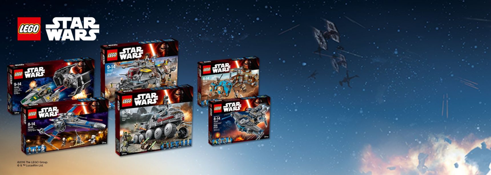 Die neuen LEGO Star Wars 2016 Sets sind ab sofort verfügbar!