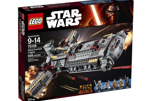 #shortcut: Bilder der LEGO Star Wars 75158 Rebel Combat Frigate gefunden!
