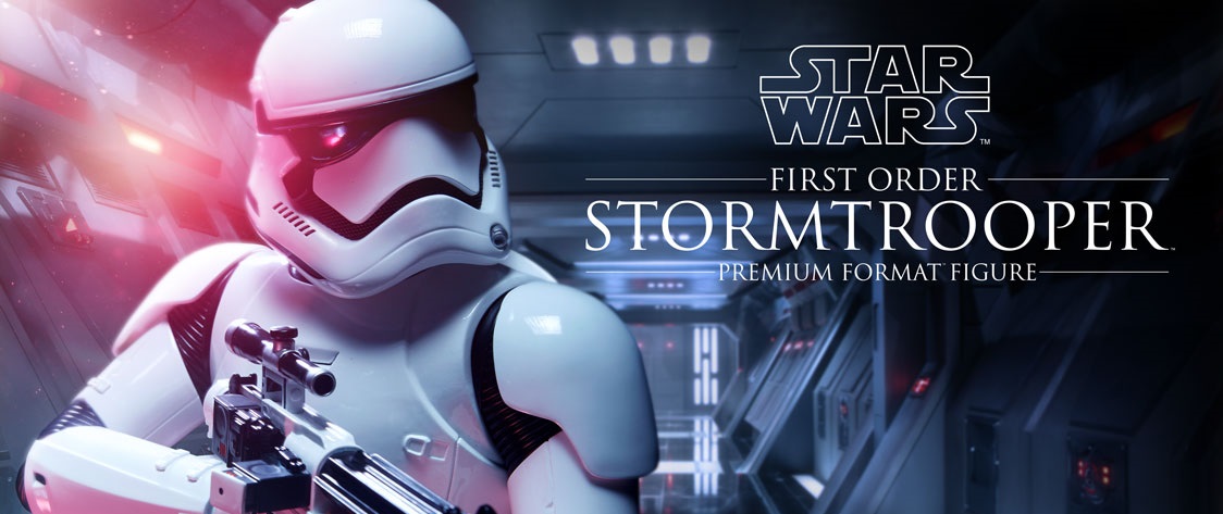 #shortcut: Sideshow First Order Stormtrooper Premium Format Statue