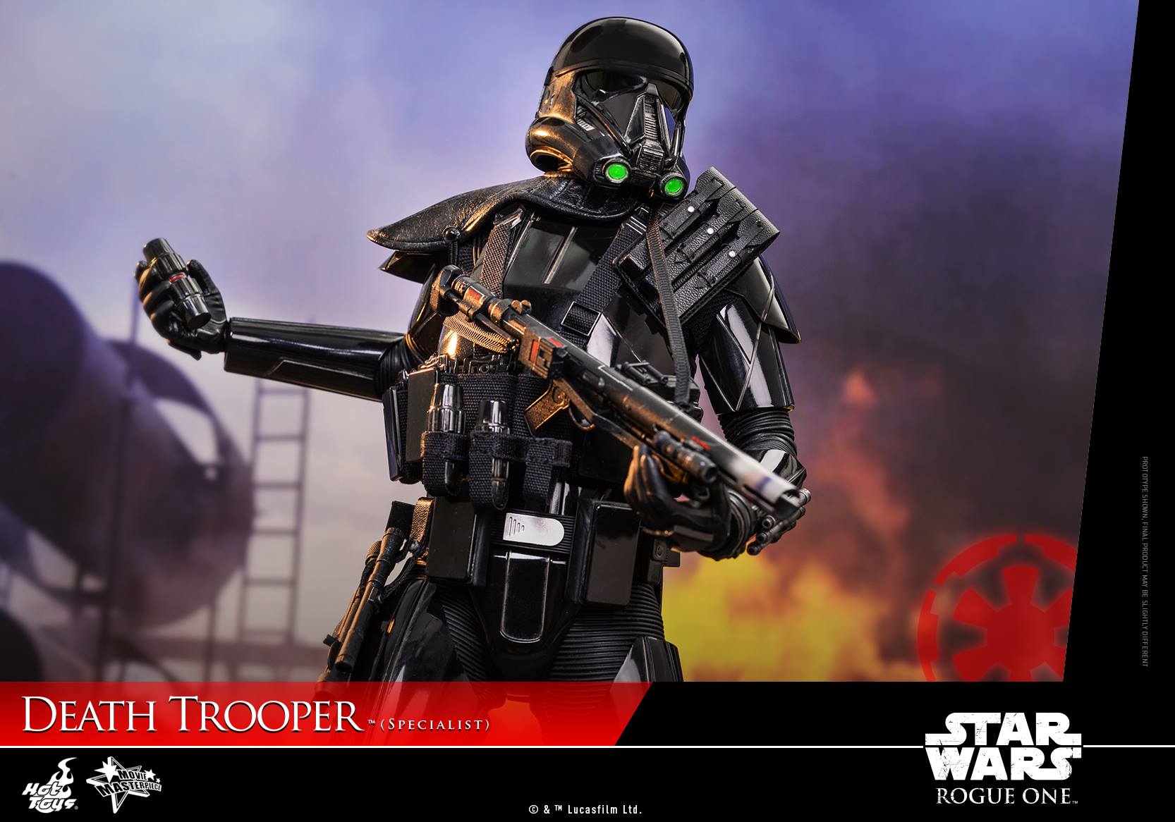 Hot Toys Death Trooper Specialist 1/6 Scale Figur veröffentlicht