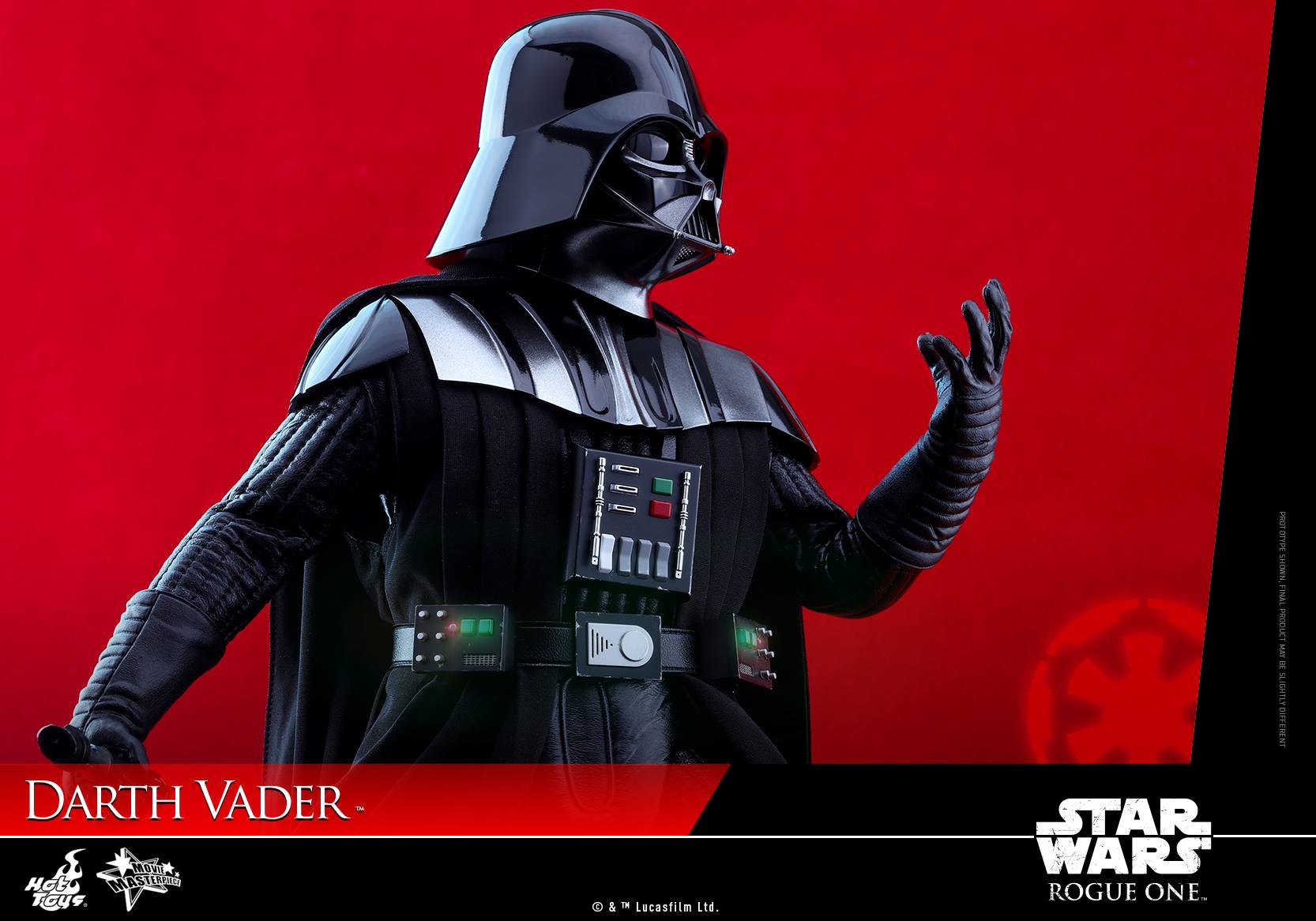 Shortcut Hot Toys Rogue One Darth Vader Vorgestellt Starwarscollector De