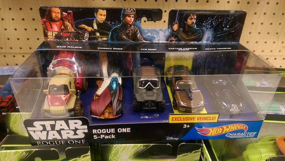 Hot Wheels Rogue One Characters Cars 5-Pack gefunden!