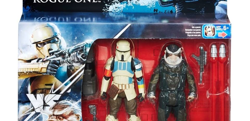 Action Figure STAR WARS Rogue One 9,5 Cm | Lieutenant Sefla | Figura Da Collezione Con Accessori