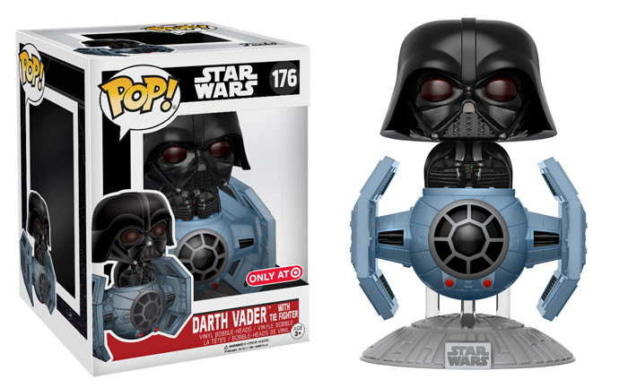 Darth Vader with TIE Fighter