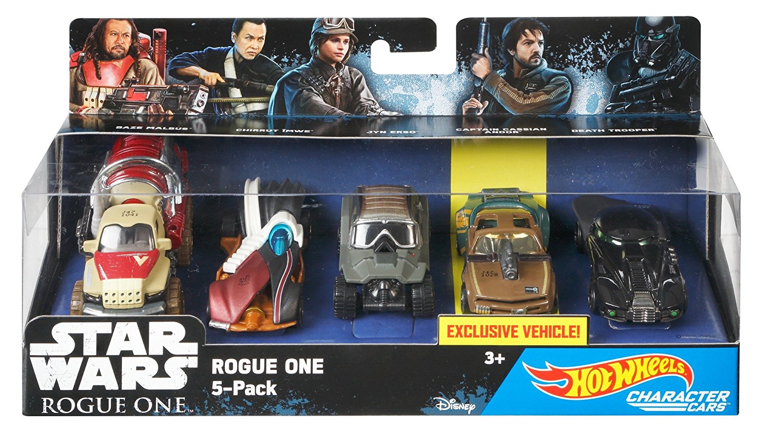 Rogue One Character Cars 5-Pack