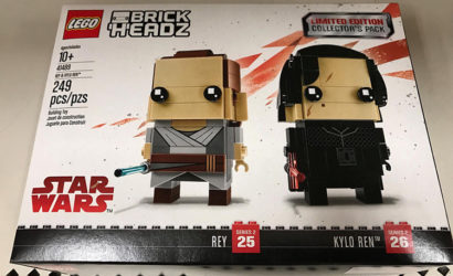 LEGO Star Wars Brickheadz Collector’s Pack 41489 – Rey & Kylo Ren