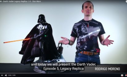 Review-Video zur Iron Studios Darth Vader Legacy Replica
