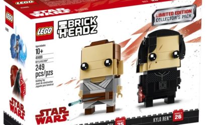 The Brickshow zeigt Review zum LEGO Star Wars Rey & Kylo Ren Brickheadz-Set