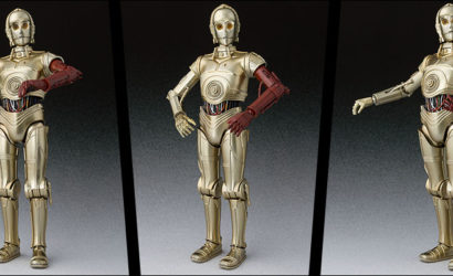 Exklusive 6″ S.H.Figuarts C-3PO Figur mit rotem Arm angekündigt.