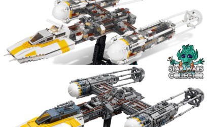 Der neue LEGO 75181 UCS Y-Wing im direkten Vergleich