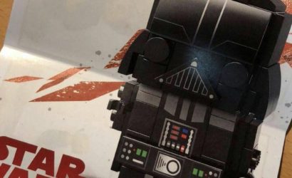 Erstes Bild der LEGO Star Wars Darth Vader Brickheadz-Figur (41619) ​