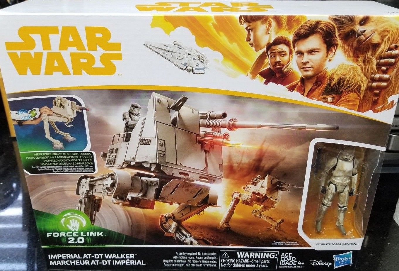 Hasbro Star Wars – Figura Stormtrooper Mimban Force Link 2.0 (9,5 Cm)