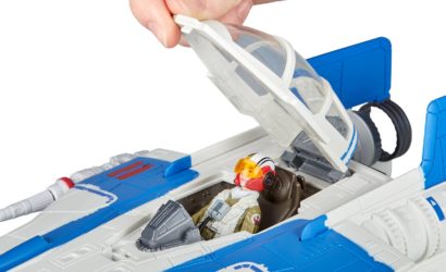 Detailbilder zum Hasbro Force Link 2.0 Resistance A-Wing Fighter