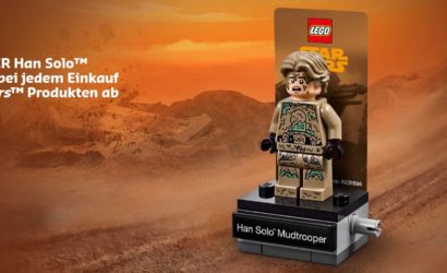 Viele neue LEGO Star Wars-Sets und Han Solo (Mudtrooper) Minifigur verfügbar