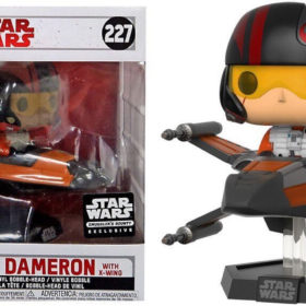 Poe Dameron with X-Wing Fighter