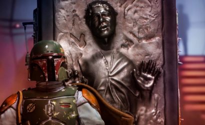 Iron Studios Boba Fett & Han Solo in Carbonite angekündigt