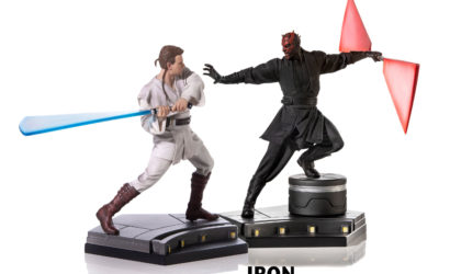 Obi-Wan Kenobi & Darth Maul als 1/10 „Battle Diorama Scene“ von Iron Studios