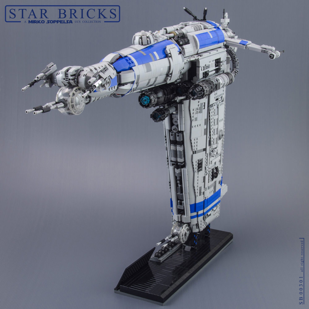 Riesiger Neuer Resistance Bomber Als UCS-Version Von Starbricks.net