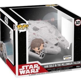 Han Solo in the Millennium Falcon