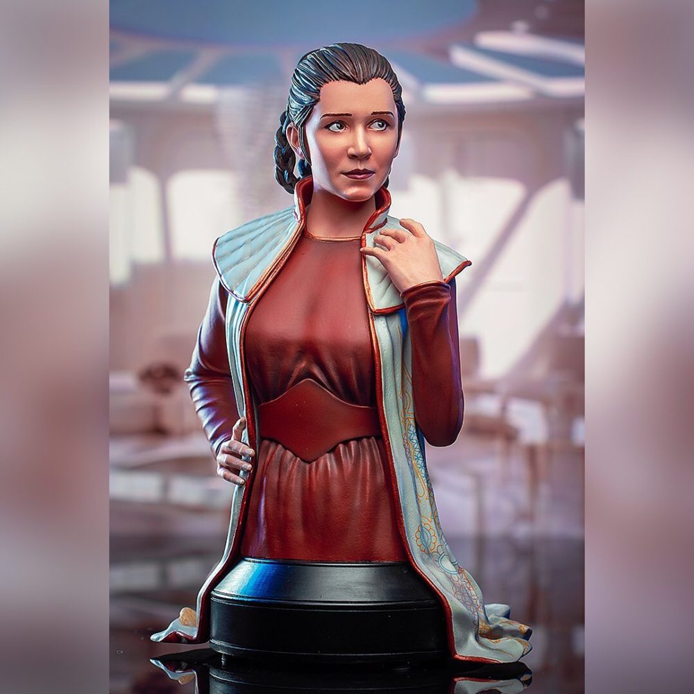 Finale Bilder zur Gentle Giant Princess Leia (Cloud City) PGM-Bust ...