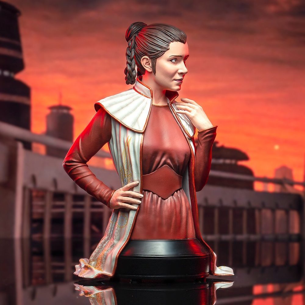 Finale Bilder zur Gentle Giant Princess Leia (Cloud City) PGM-Bust ...